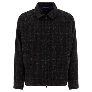 Needles Checkered Wool Jacket With Classic Collar - NWT
